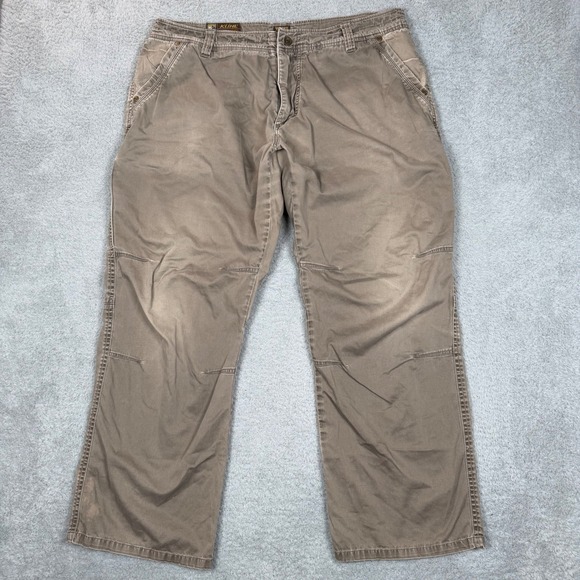 Kuhl Other - Kuhl Crag‎ Series Mens 36x30 Brown Hiking Outdoor Pants Articulated Knee Cotton